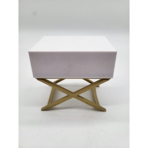 Rainbow High MGA Dollhouse Nightstand End Table Replacement Furniture White Gold - Picture 4 of 10